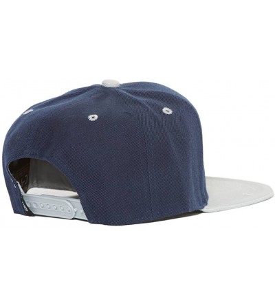 Baseball Caps Vintage Snapback Cap Hat - Navy/Grey - CU118VTKGG7 $10.37