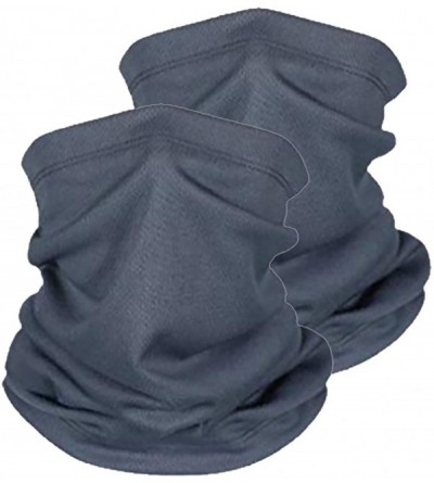 Balaclavas Unisex Seamless Neck Gaiters Bandanas - Dust Proof UV Protection Bandana Balaclava for Sport&Outdoor - Dark Grey -...