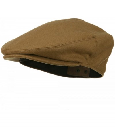 Newsboy Caps Wool Blend Ivy Cap Men's Hat - Camel - C111NY3HR5D $54.19