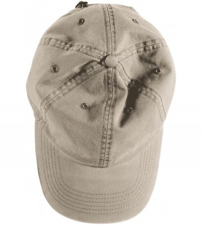 Baseball Caps Direct-Dyed Twill Cap (1912) - Stone - C011NRUIL5N $10.45