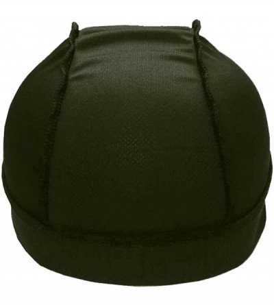 Skullies & Beanies Moisture Wicking Cooling Helmet Running - Army Green - C818GZCLHUE $12.03