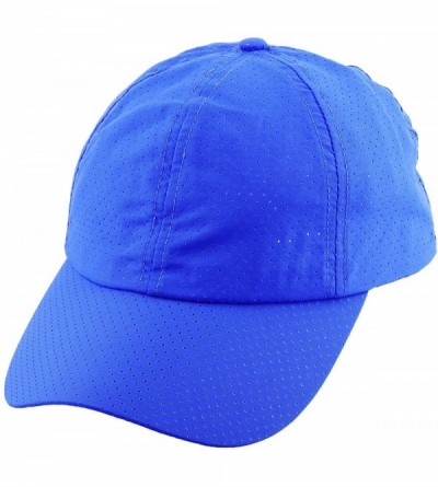 Baseball Caps Sport Sun Hat- Adjustable Baseball Cap Dry Quick Weightlight Mesh Hats - 016-dark Blue - CR12L0USJDP $10.68