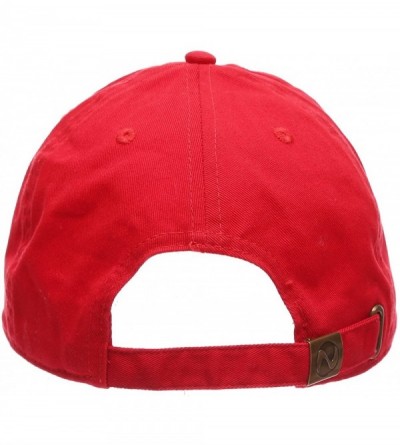 Baseball Caps Plain Stonewashed Cotton Adjustable Hat Low Profile Baseball Cap. - Red - C712NZGMT9X $11.70