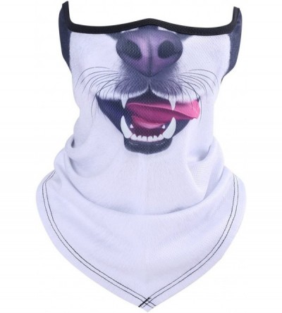 Balaclavas Unisex 3D Prints Animal Pattern Half Face Mask Neck Gaiter Warmer Scarf for Outdoor Sports - A05 - CL186RC6ZKT $12.05
