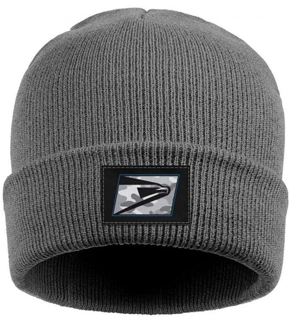 Visors Adult Daily Solid Color Knit Beanie Caps Headwear for Mens Womens - Gray-3 - CO18ZKA9G2W $18.99