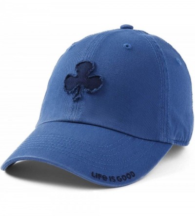 Baseball Caps Tattered Chill Cap Baseball Hat - Shamrock Vintage Blue - CQ18AHC8CEI $26.26