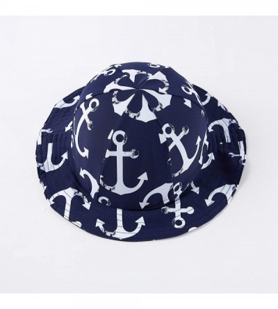 Sun Hats Baby Girls UV Sun Cap UPF 50+ Sun Protection Bucket Hat 3-6Y - Black02 - CP18A8I3AT8 $14.52