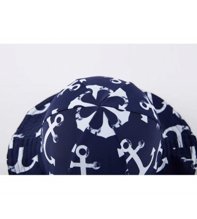 Sun Hats Baby Girls UV Sun Cap UPF 50+ Sun Protection Bucket Hat 3-6Y - Black02 - CP18A8I3AT8 $14.52