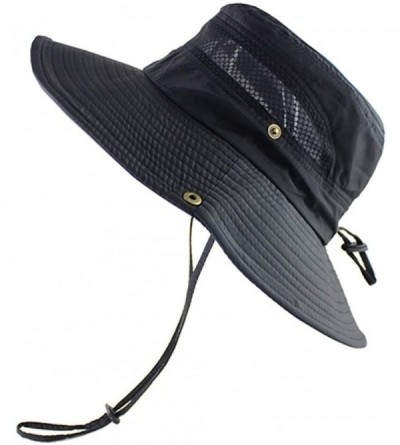 Sun Hats 2019 Cooling Hat for Summer UV Protection - Black - C818SAN6EXU $49.79
