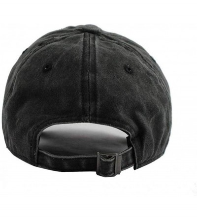 Cowboy Hats Hercvles Plain Adjustable Cowboy Cap Denim Hat for Women and Men - Get Nahed9 - CE18ZXCZ9OK $10.89