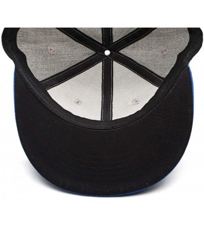 Baseball Caps Men Novel Baseball Caps Adjustable Mesh Dad Hat Strapback Cap Trucks Hats Unisex - Blue-1 - CG18AHC4GUR $20.68