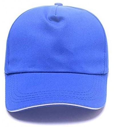 Baseball Caps Custom 100% Cotton Ball Hat Vintage Baseball Cap Classic Unisex Cowboy Hat Adjustable - C-blue - C218UWCZC50 $1...