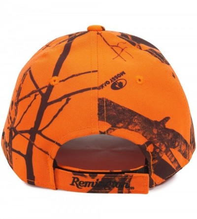Baseball Caps Remington Logo Cap Blaze Orange - CG18933K7IM $12.30