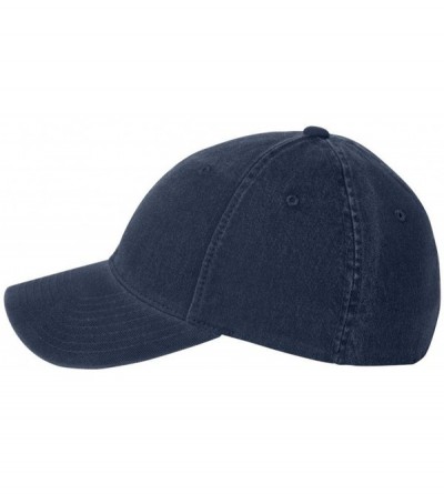 Baseball Caps Low Profile Garment Washed Cotton Cap - Navy - CR11O82FBDJ $30.62