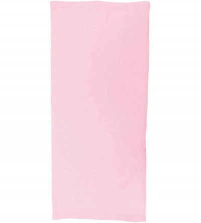 Balaclavas Cooling Neck Gaiter - 12-in-1 - Pink - CK198QMURRG $18.32