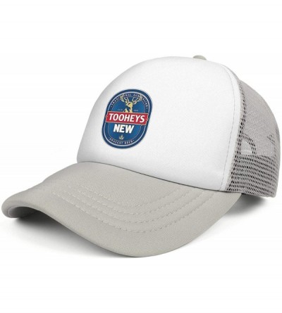 Baseball Caps Tooheys New Men's Women Mesh Cool Cap Adjustable Snapback OutdoorSun Hat - CY18WW6EDKW $20.58