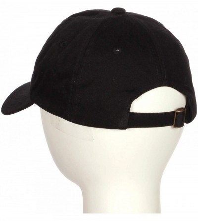 Baseball Caps Embroidery Classic Cotton Baseball Dad Hat Cap Various Design - Single for the Night Black - CX186Y6YCYW $11.35