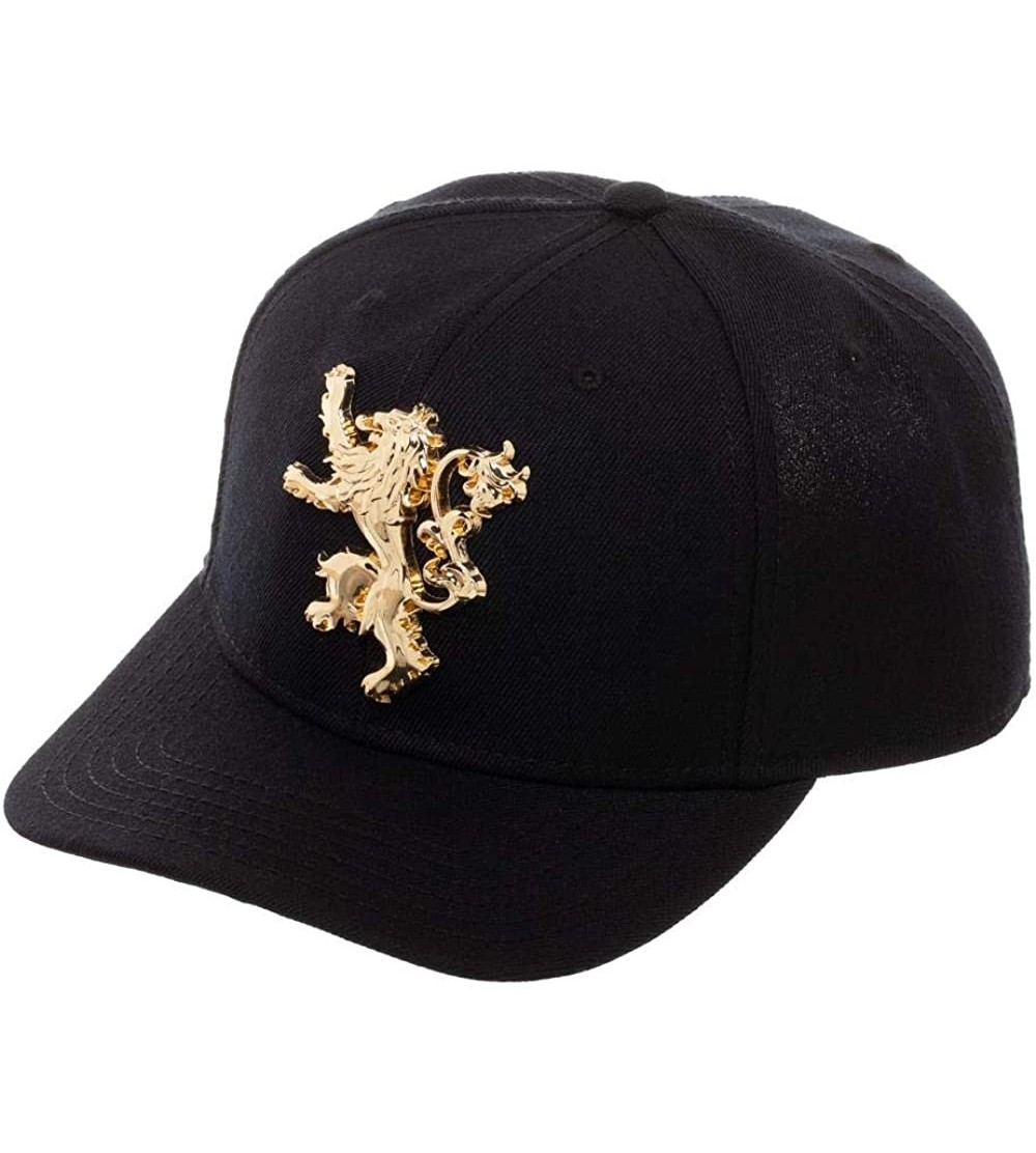 Baseball Caps Game Of Thrones House Snapback Hat - House Lannister - CB18IA50WU9 $19.06