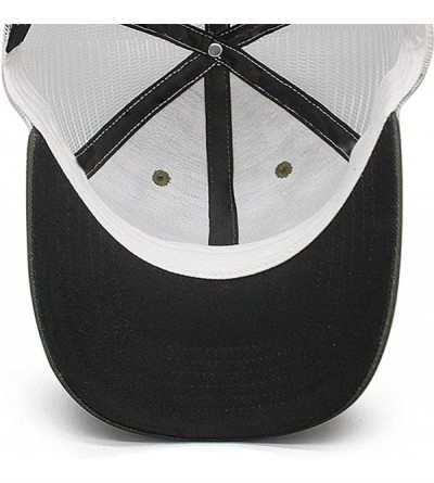 Baseball Caps Mens Baseball Cap Lightweight Casual Breathable Adjustable Trucker Hat - Army-green-40 - CA1952G4YX6 $17.44