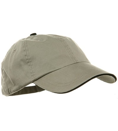 Baseball Caps Low Profile Washed Side Zipper Pocket Cap - Beige - C818GYRXYGR $25.76