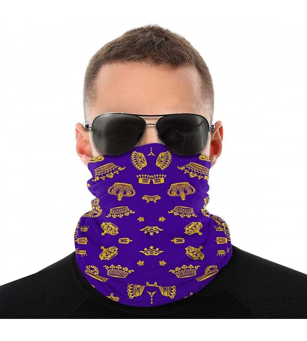 Balaclavas Protective Windproof Breathable Protection Multifunctional - Royal Crowns - CC19879XTD6 $12.90