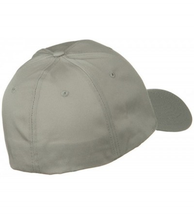 Baseball Caps Extra Size Fitted Cotton Blend Cap - Grey - CP1173OXION $13.24
