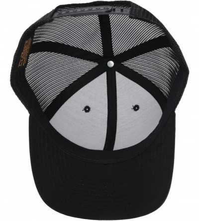Baseball Caps Trucker Cap - Black - C118CSG336G $7.47