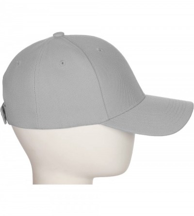 Baseball Caps Classic Baseball Hat Custom A to Z Initial Team Letter- Lt Gray Cap White Black - Letter a - C918IDWD3XW $11.93