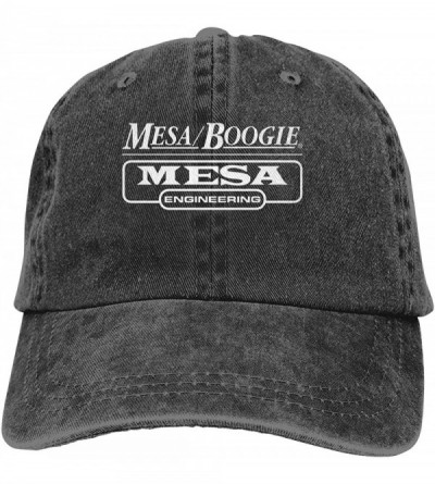 Skullies & Beanies Mesa Boogie Fashion Unisex Baseball Cap Funny Classic Cowboy Hat - Black - C118TUL20KO $12.73