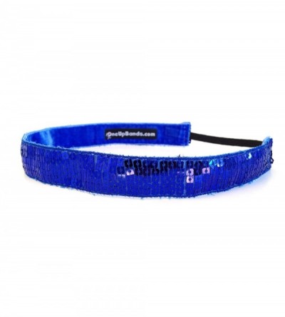 Headbands Women's Sequins Royal One Size Fits Most - Royal - C811K9XEFN3 $17.56
