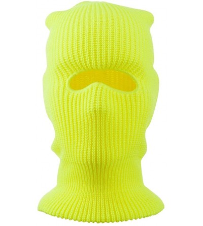 Balaclavas Neon Tactical Face Mask - Yellow - CS11GZA9CMH $14.58