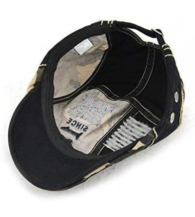 Newsboy Caps Men's Women's Newsboy Cap Ivy Irish Flat Hat Cabbie Scally Cap Gatsby Driving Caps Hats - E91-blackgreen - CD185...