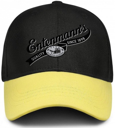 Baseball Caps Unisex Snapback Hat Contrast Color Adjustable Entenmann's-Since-1898- Cap - Entenmann's Since 1898-28 - CJ18XEC...