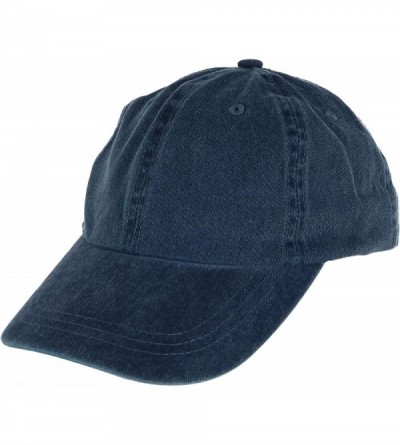 Baseball Caps Pigment Dyed Cotton Twill Cap - Navy - CH1889KIHLU $7.39