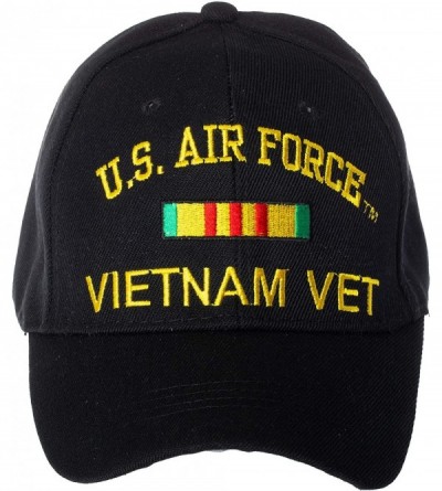 Baseball Caps Officially Licensed Vietnam Veteran Embroidered Adjustable Baseball Cap - US Navy- US Air Force- US Army - CM18...