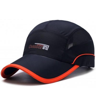 Baseball Caps Running Cap Water Repellent Sport Hat for Men (7-7 1/2) - Original Version Black - CL18EM0EM35 $11.48