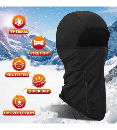 Balaclavas Balaclava Windproof Ski Face Mask for Cold Weather Neck Warmer Hat Mask - Adult - C718AIHHD72 $12.46