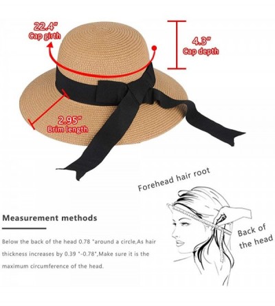 Sun Hats Womens Foldable Classic Packable UPF50 Camel - Camel - CZ194L336G8 $11.24