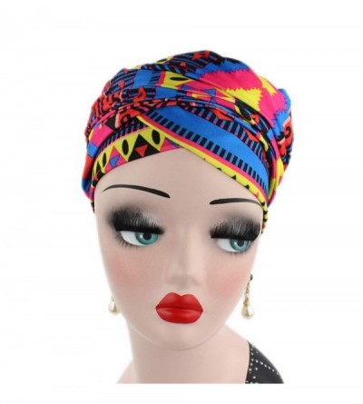 Headbands Easy Wearing African Head Wrap-Long Scarf Turban Shawl Hair Bohemian Headwrap - 001-Colour07 - CG18QEW376K $14.12