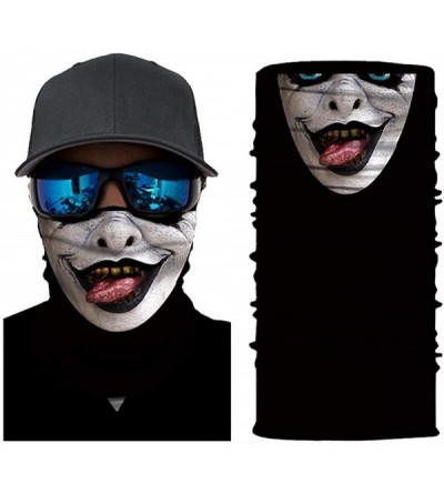 Balaclavas Balaclava Face Mask-Ghost Skull Magic Scarf Bandana Sport Headband for Men - E Balaclavas - C4198D6Q5LC $11.08