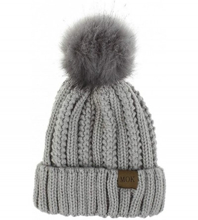 STORTO Unisex Slouchy Solid Knit Beanie Hat Hip Hop Warm Winter Ski Skull Caps 