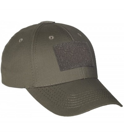 Baseball Caps Elite Tactical Baseball Cap Operator Hat Military Army Patch Panel - Olive Dark - CP18ERHADQ7 $21.37