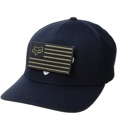 Baseball Caps Men's Placate Flexfit Hat - Midnight - C7187DX2WHI $35.19