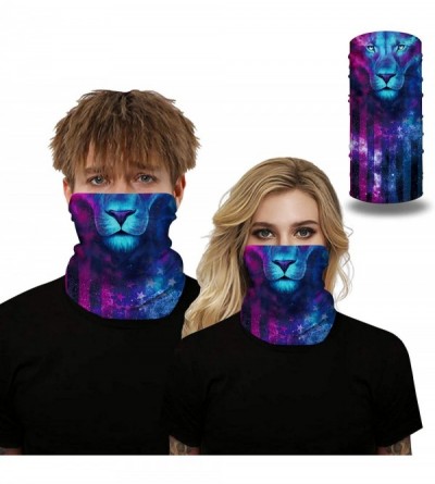 Balaclavas 3D Face Mask Seamless Bandana Unisex Headscarf UV Protection Scarf - Color B - CJ199ZX9N5T $16.14