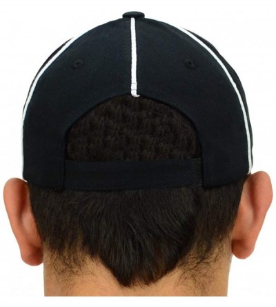 Baseball Caps Official Referee Hats - Structured Adjustable Hats for Umpires-Referees-and Officials - CB18R5ZCCA2 $38.95