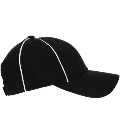 Baseball Caps Official Referee Hats - Structured Adjustable Hats for Umpires-Referees-and Officials - CB18R5ZCCA2 $38.95