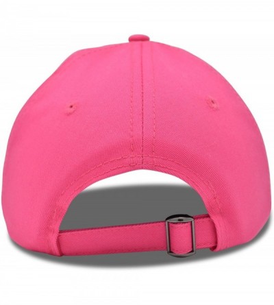 Baseball Caps Cute Moose Hat Baseball Cap - Hot Pink - C718LZ64WNW $13.78