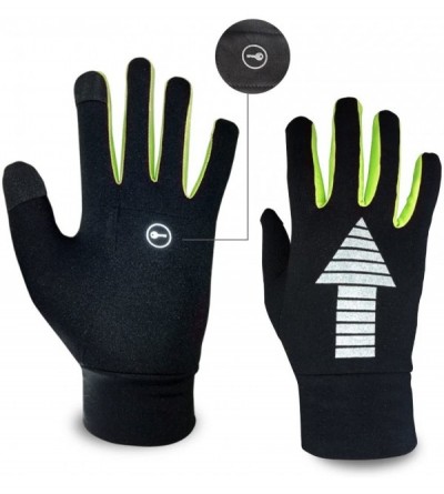 Skullies & Beanies Running Reflective Stretchable Motorcycle - Lime Kit - Men - CJ18D96DH0N $29.93