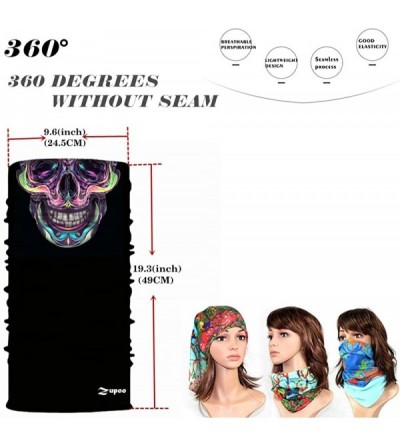 Balaclavas Headbands-16-in-1 Headband-Magic Bandanas-Collars Muffler Scarf- Face Mask - Camouflage001 - CY18DKSUZSZ $11.30