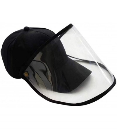 Sun Hats Women's Packable Extra Large Brim Floppy Sun Hat Reversible UPF 50+ Beach Sun Bucket Hat - Black B - CA196SCZUKY $18.34